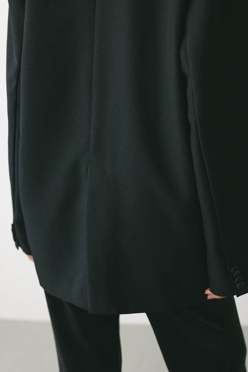 ボクシーダブルテーラードジャケット 詳細画像 BLK 10