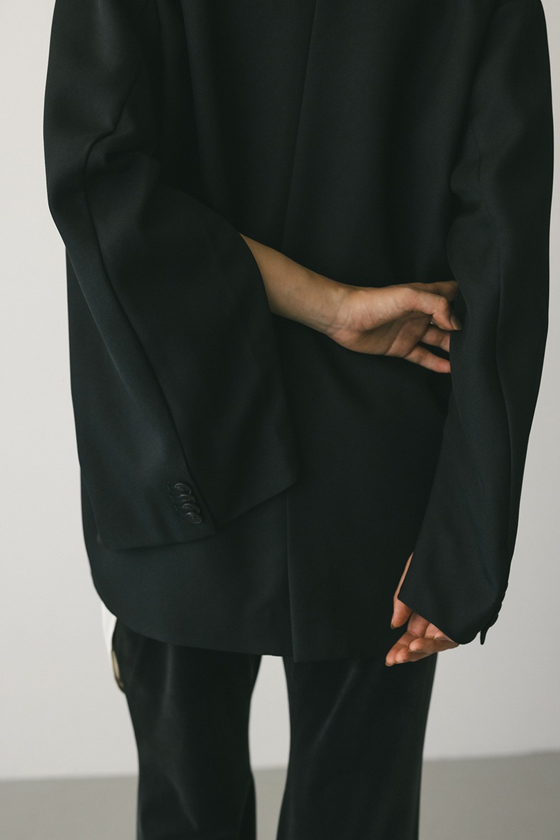 ボクシーダブルテーラードジャケット 詳細画像 BLK 11