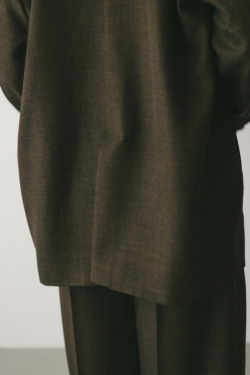 ボクシーダブルテーラードジャケット 詳細画像 BRN 11