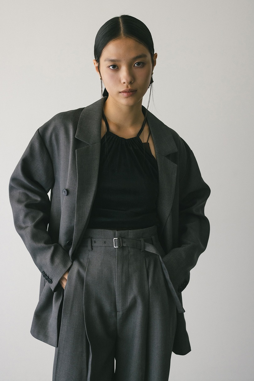 ボクシーダブルテーラードジャケット