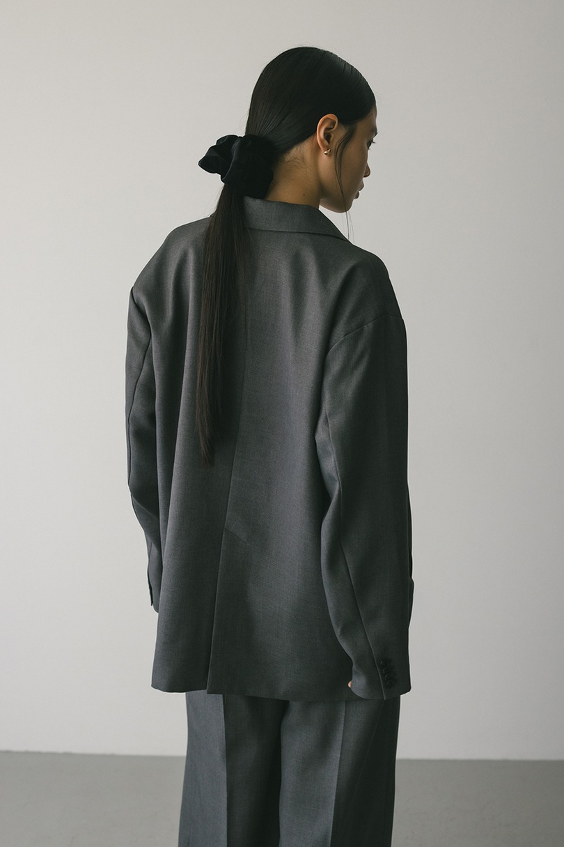 ボクシーダブルテーラードジャケット 詳細画像 GRY 10