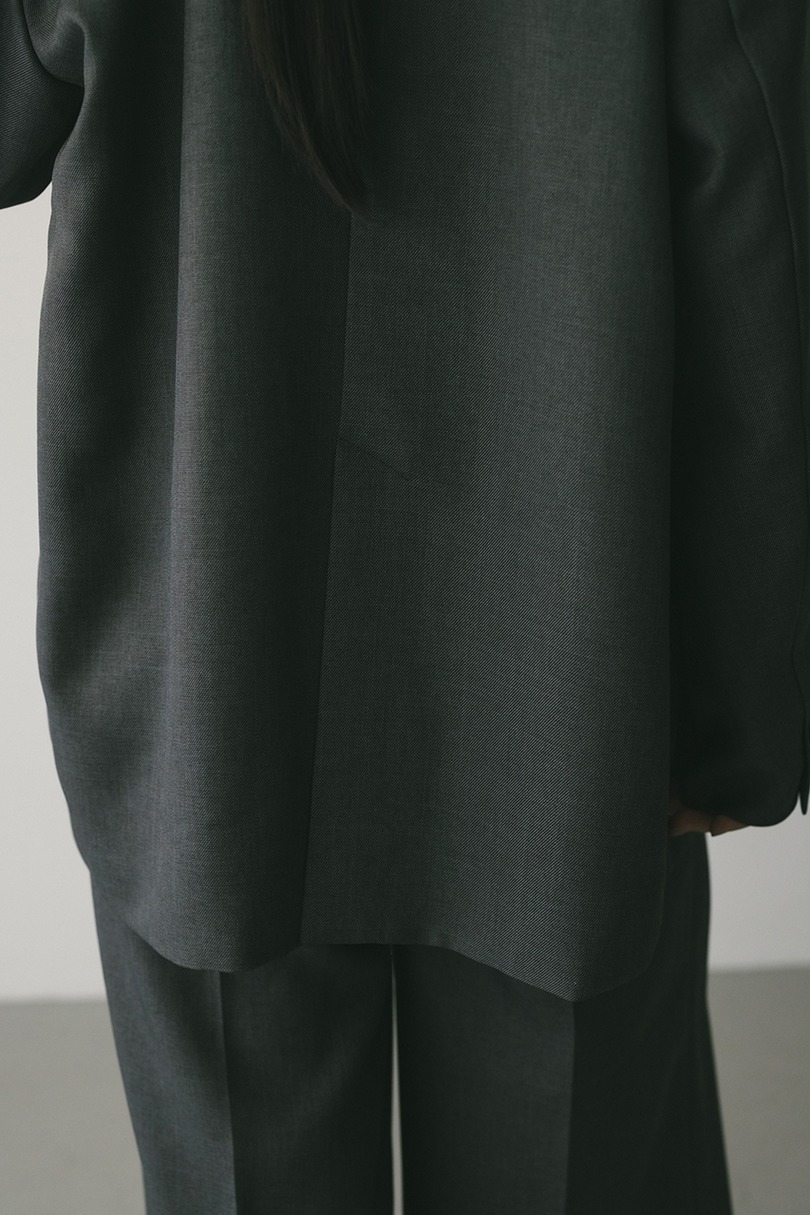 ボクシーダブルテーラードジャケット 詳細画像 GRY 12