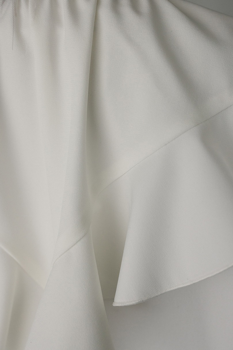 ラッフルカラーシャツ 詳細画像 WHT 14