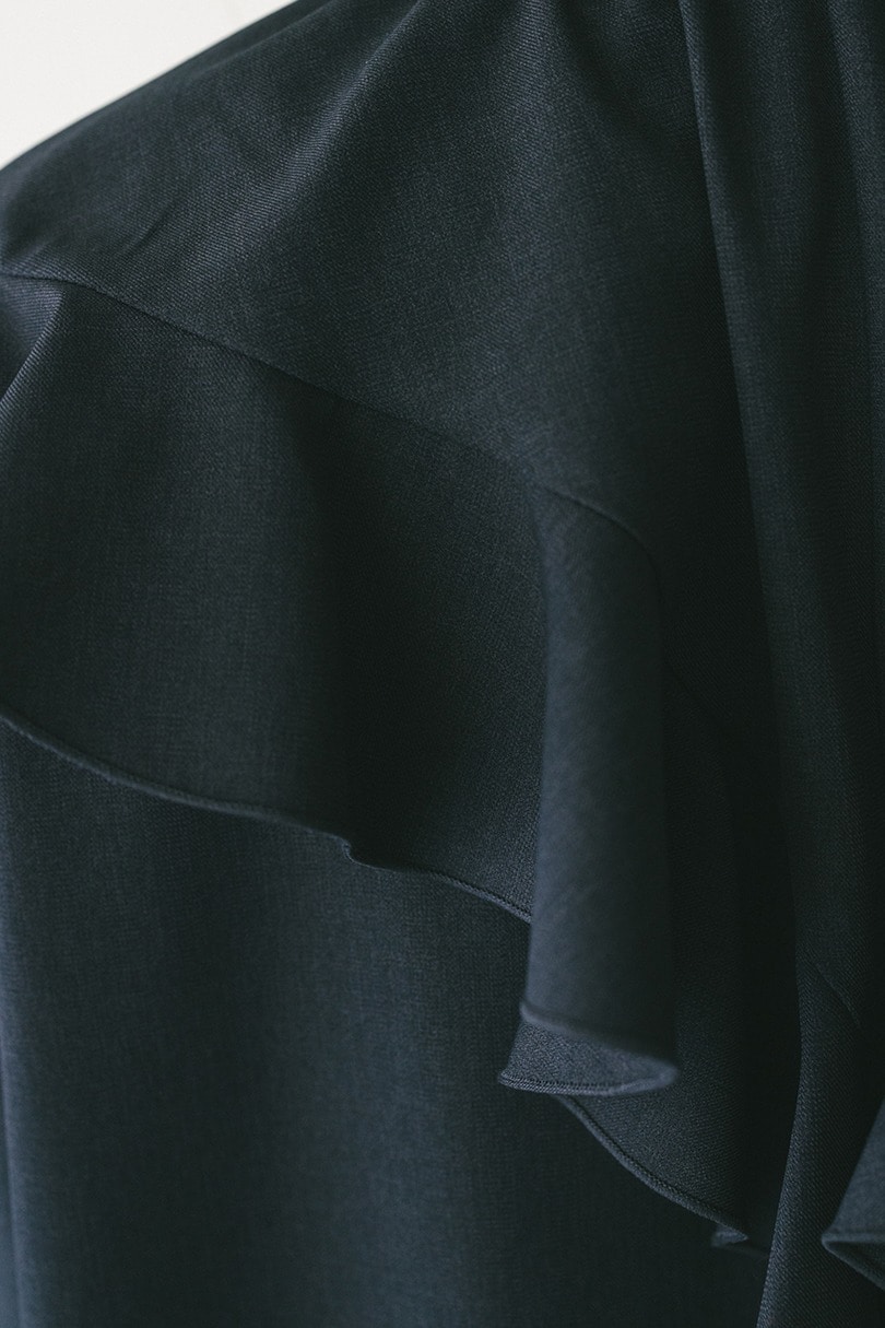 ラッフルカラーシャツ 詳細画像 NVY 10