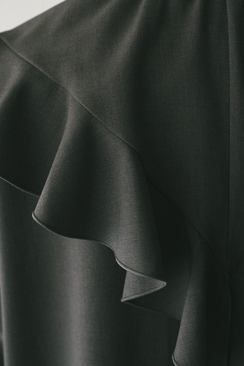 ラッフルカラーシャツ 詳細画像 GRY 10