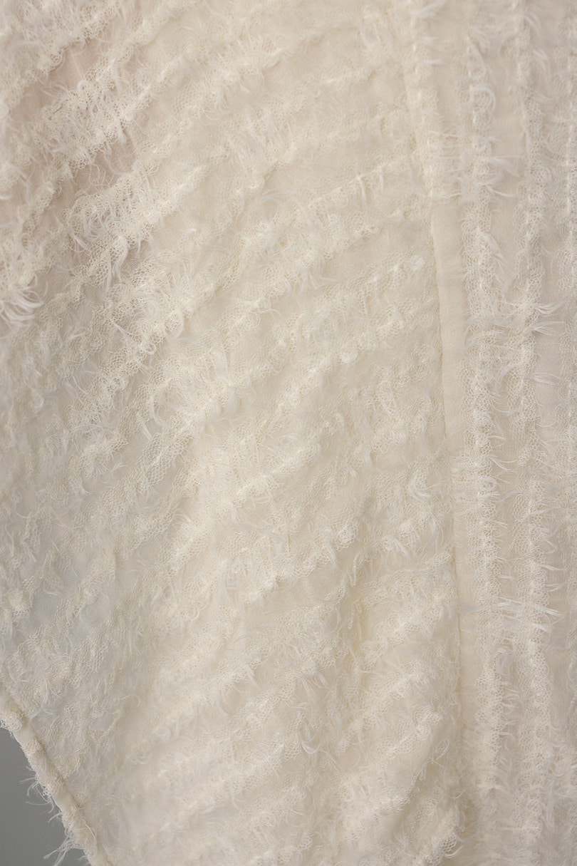 チュールフリンジジャガードトップ 詳細画像 IVOY 13