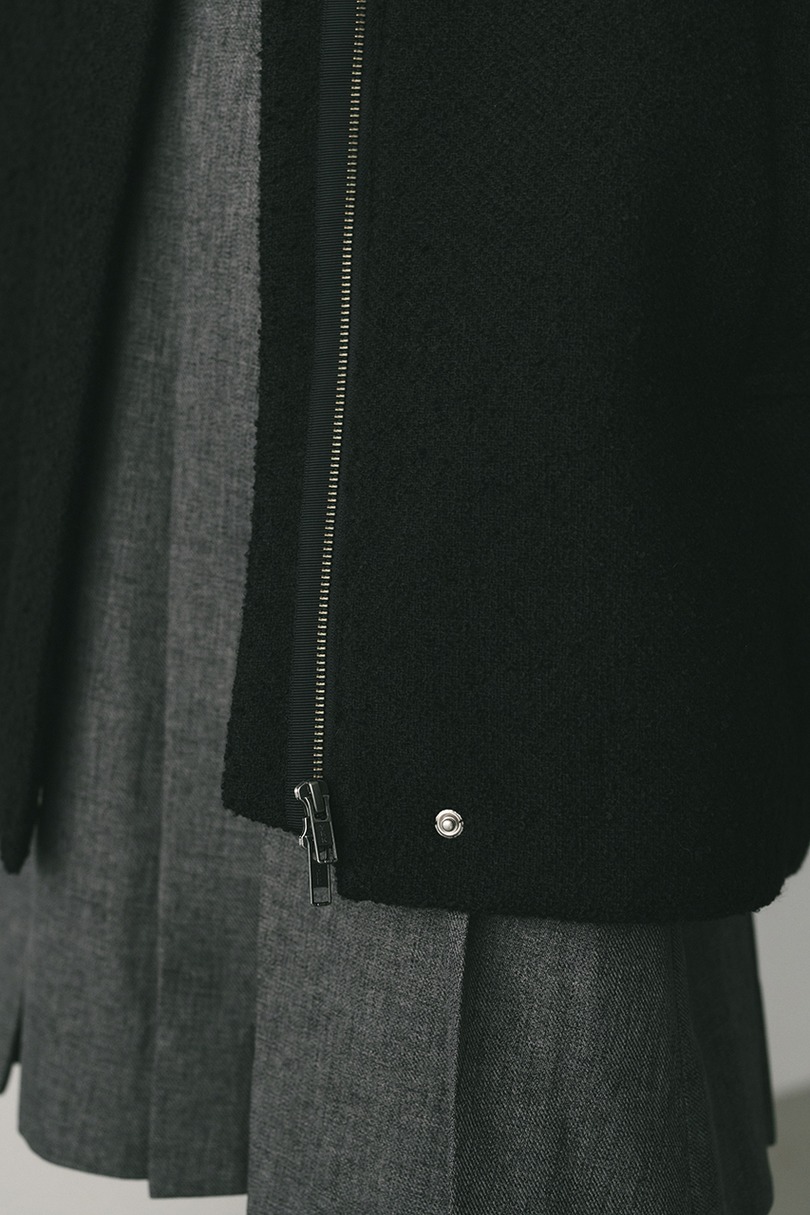 ツイードミディコート 詳細画像 BLK 11