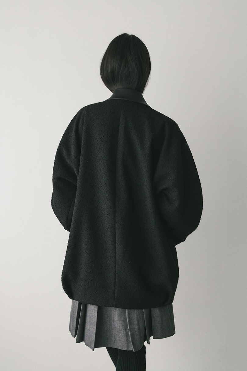 ツイードミディコート 詳細画像 BLK 13