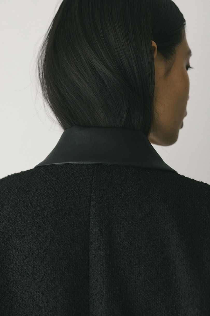 ツイードミディコート 詳細画像 BLK 14