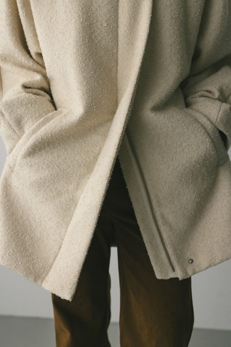 ツイードミディコート 詳細画像 BEG 7