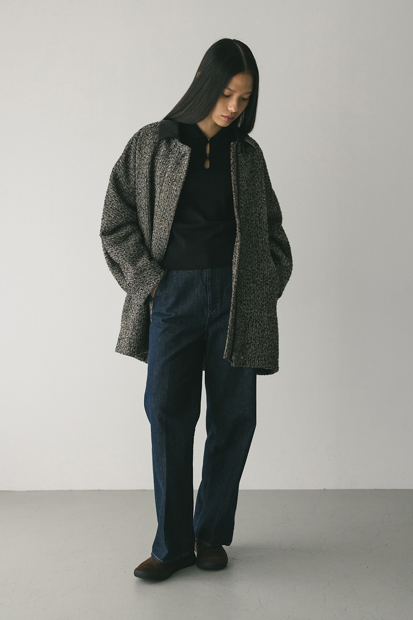 ツイードミディコート 詳細画像 Multi_1 2