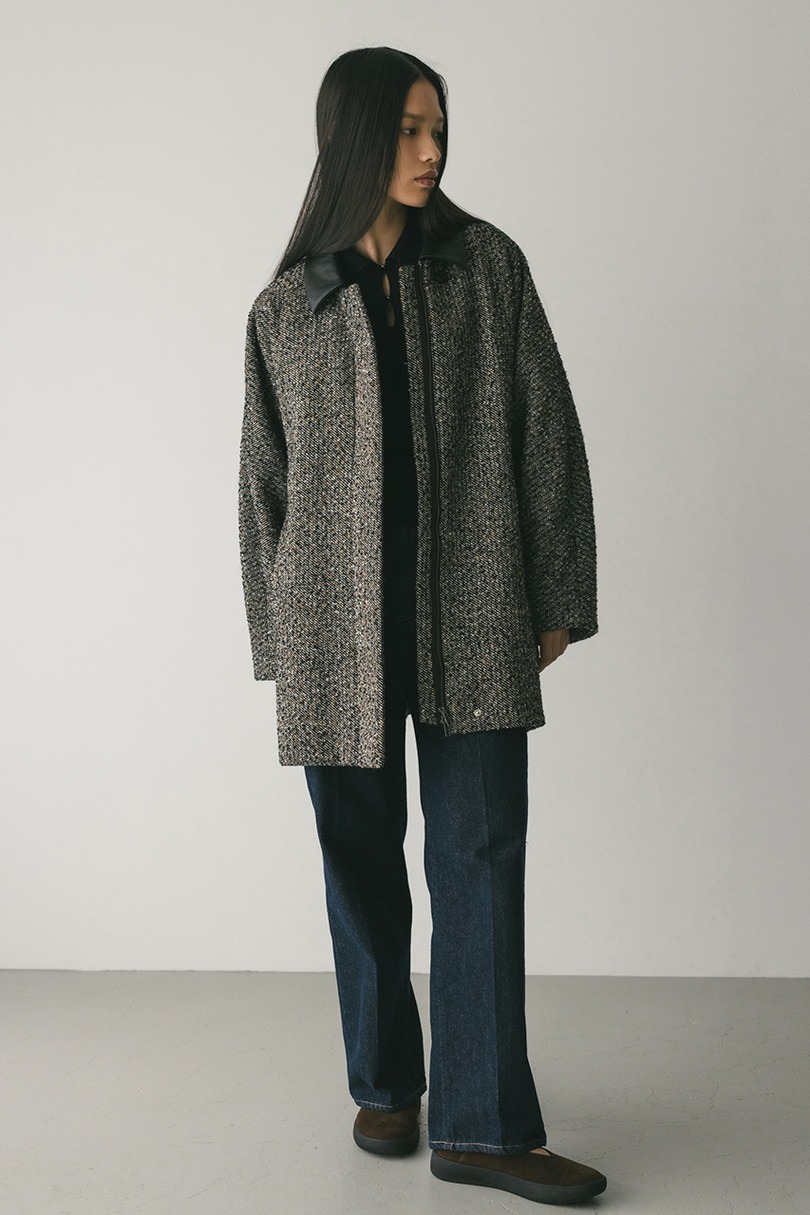 ツイードミディコート 詳細画像 Multi_1 3