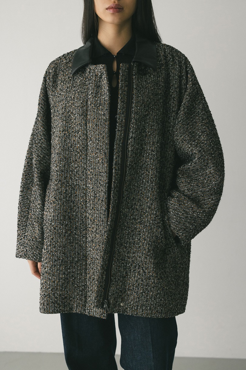 ツイードミディコート 詳細画像 Multi_1 6