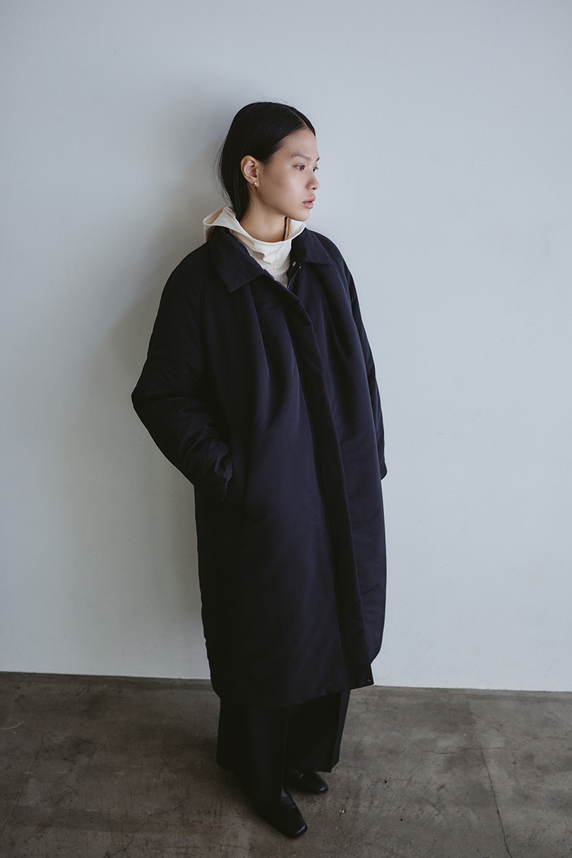 パッファーロングコート 詳細画像 BLK 3