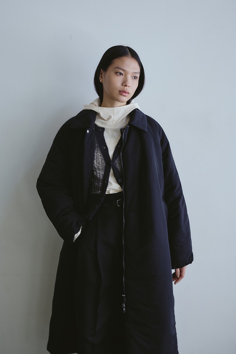 パッファーロングコート 詳細画像 BLK 5