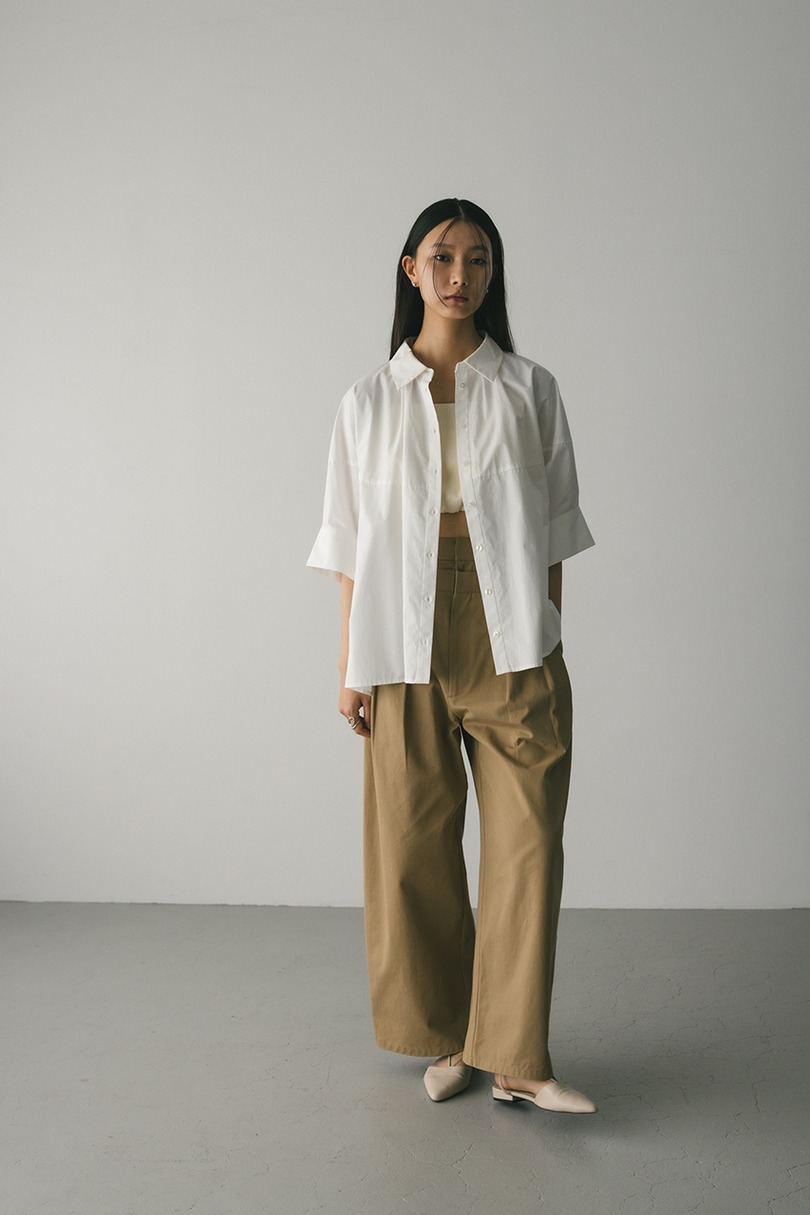 フォルムテントラインシャツ 詳細画像 WHT 2