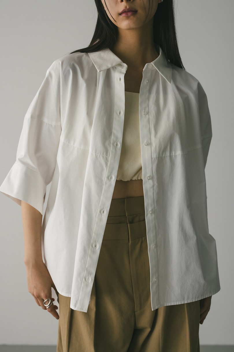 フォルムテントラインシャツ 詳細画像 WHT 4