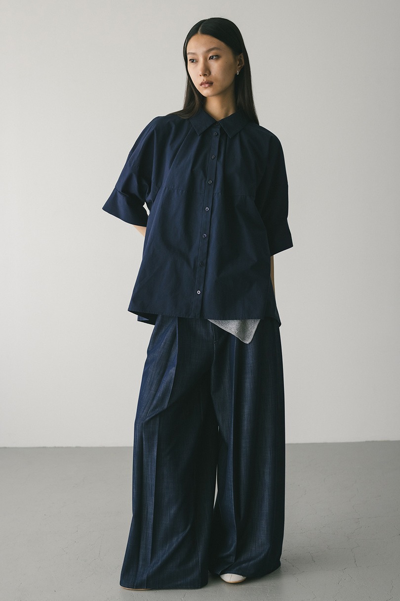 フォルムテントラインシャツ 詳細画像 NVY 3