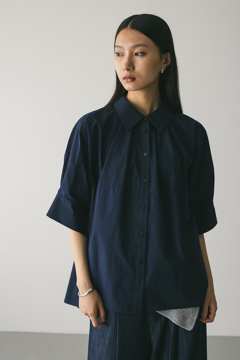 フォルムテントラインシャツ 詳細画像 NVY 4