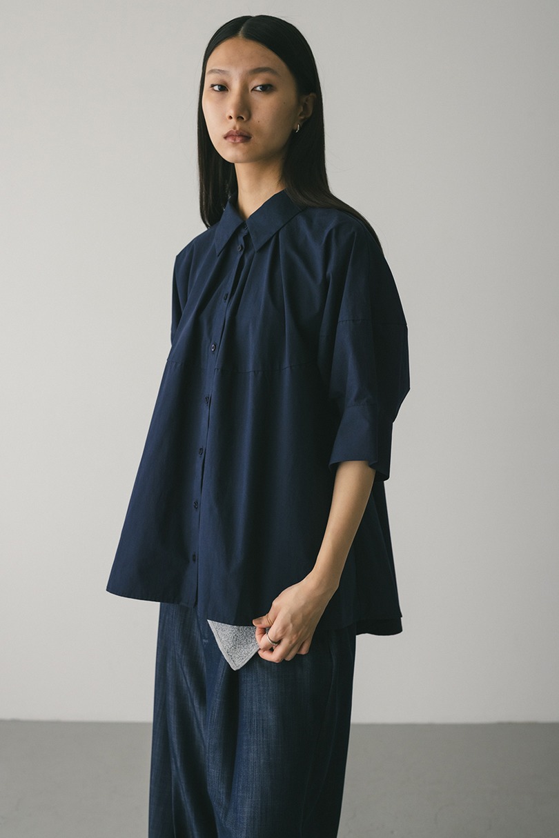 フォルムテントラインシャツ 詳細画像 NVY 5