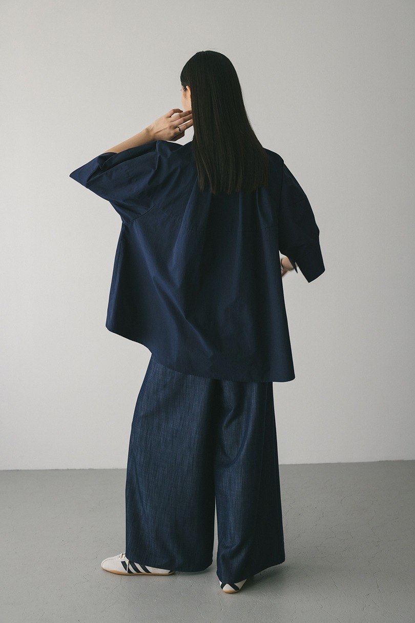 フォルムテントラインシャツ 詳細画像 NVY 8