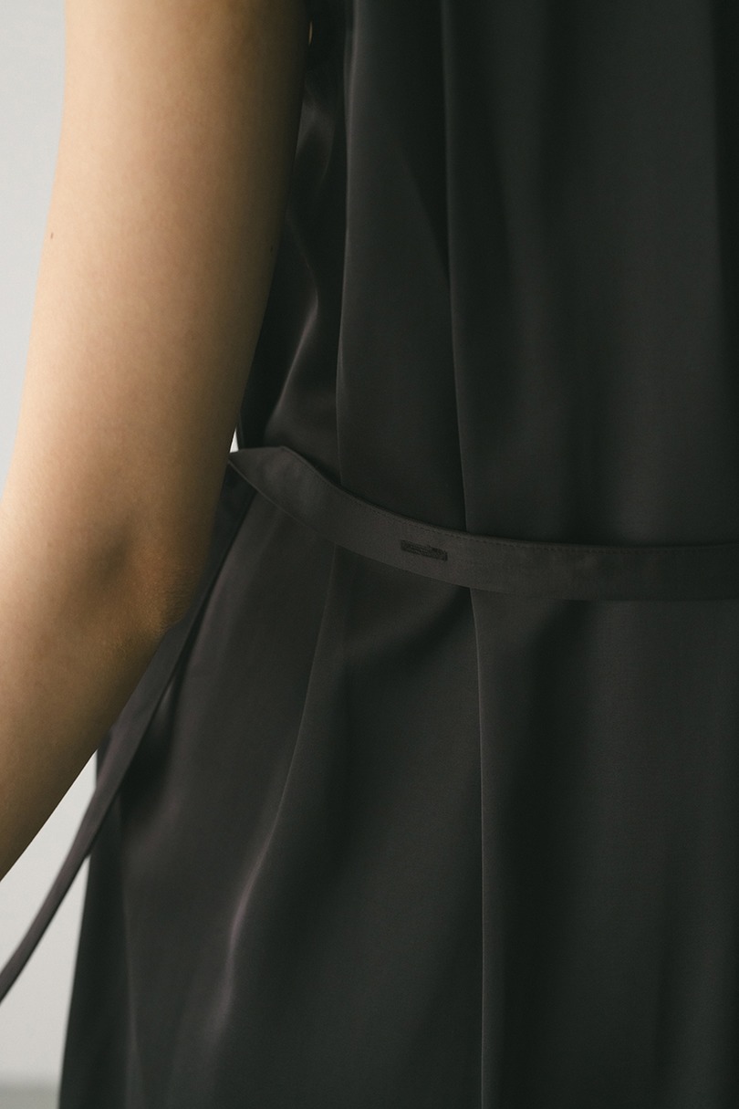 サテンベルトシャツ 詳細画像 BRN 14