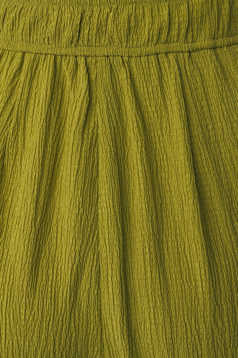 リンクルリラックスワイドパンツ 詳細画像 GRN 13