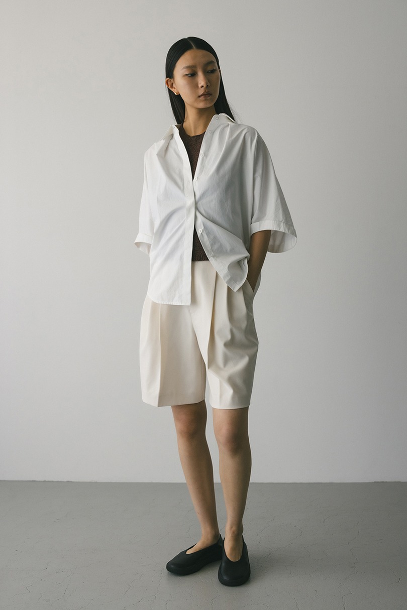 3タックハーフパンツ