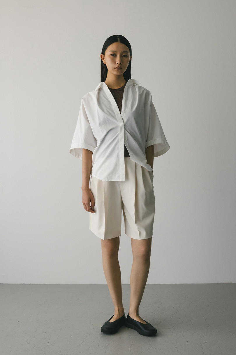 3タックハーフパンツ 詳細画像 IVOY 2