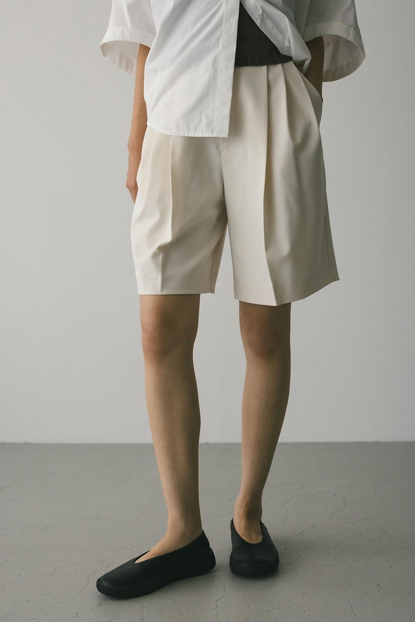 3タックハーフパンツ 詳細画像 IVOY 3