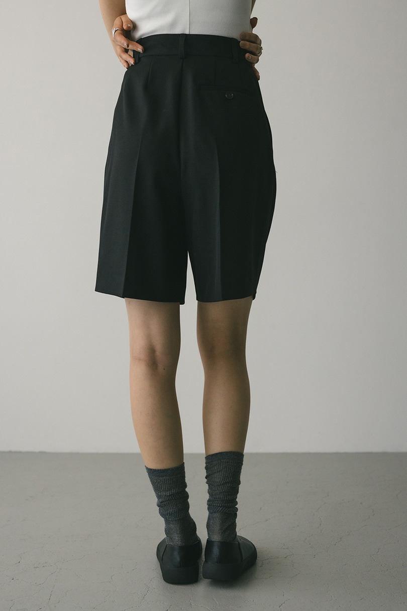 3タックハーフパンツ 詳細画像 BLK 6