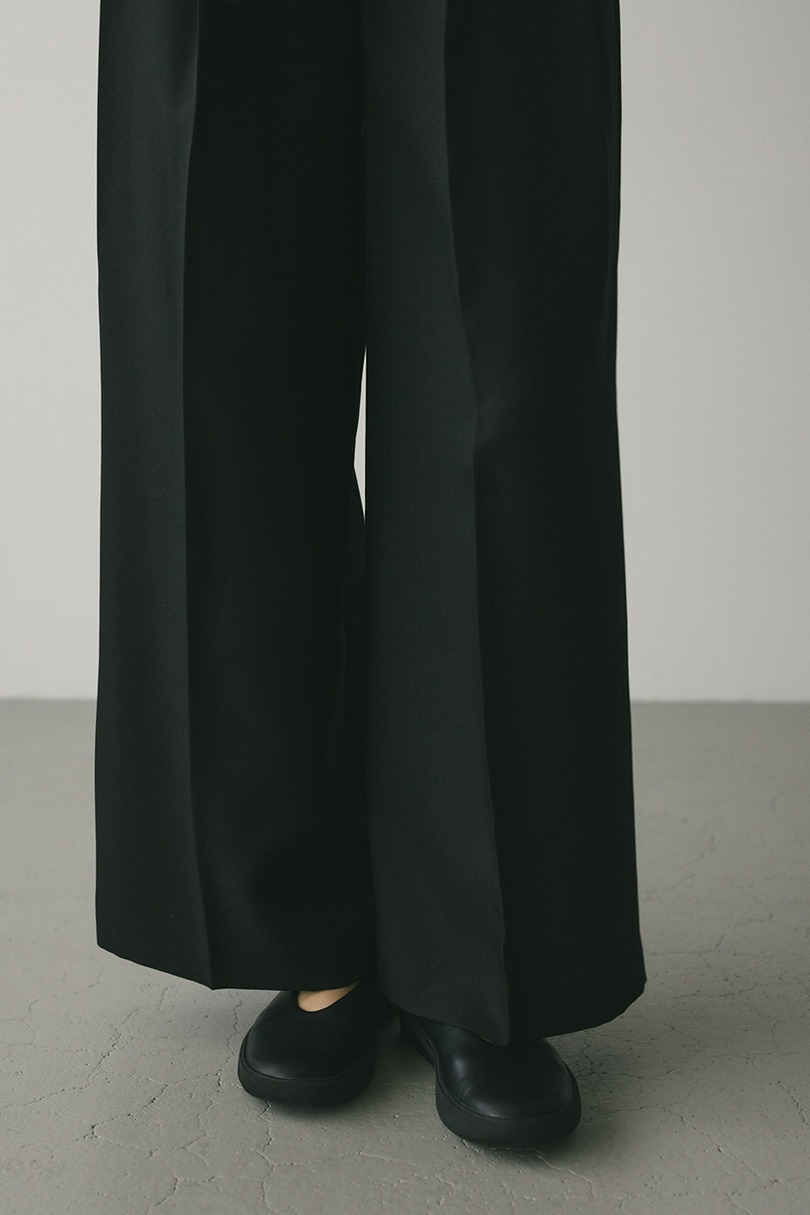 ハイウエストワイドベルトパンツ 詳細画像 BLK 9