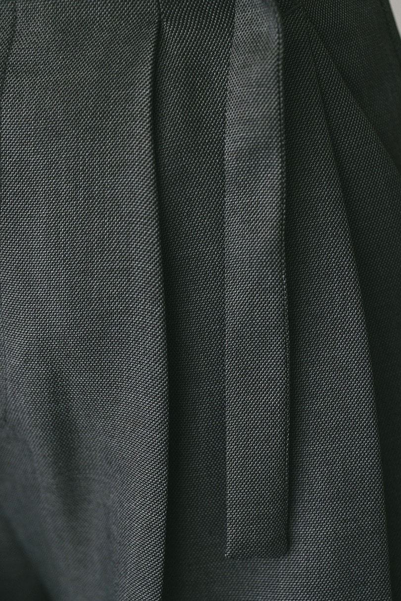 ハイウエストワイドベルトパンツ 詳細画像 GRY 11