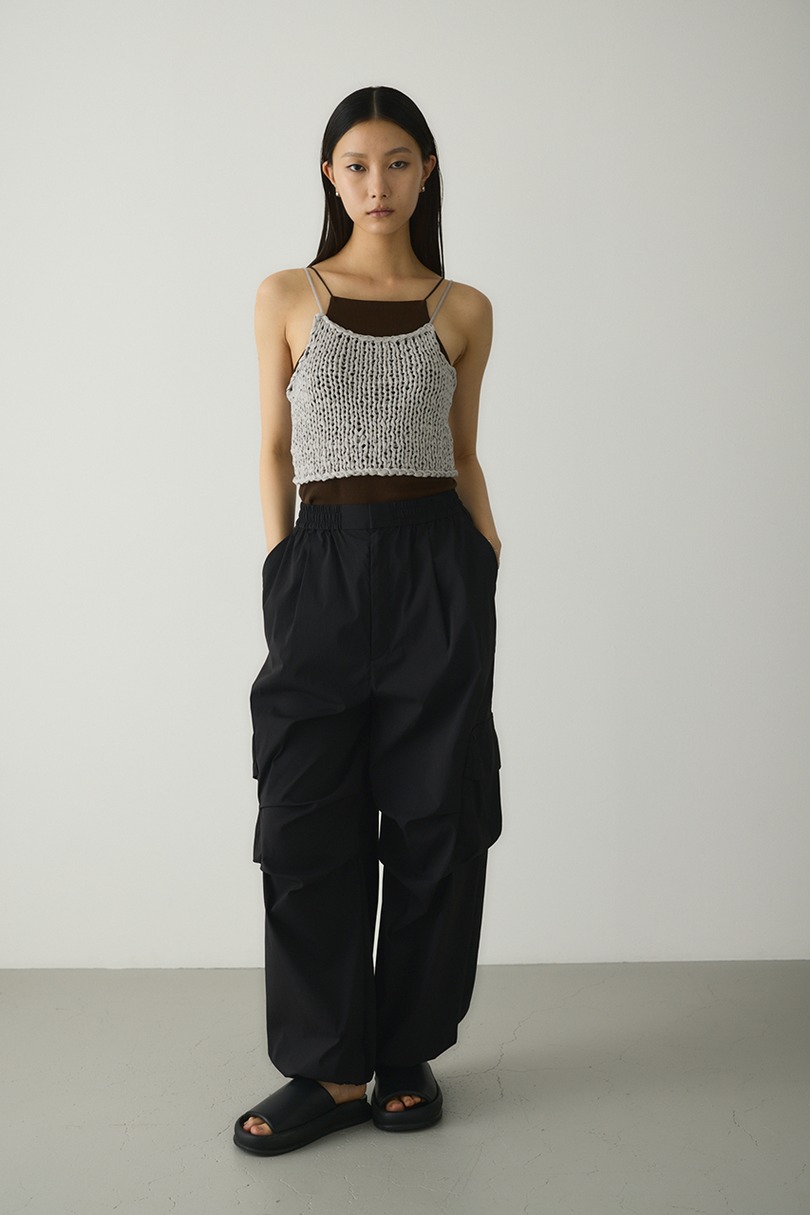 ACTIVE撥水2WAYタックパンツ 詳細画像 BLK 2