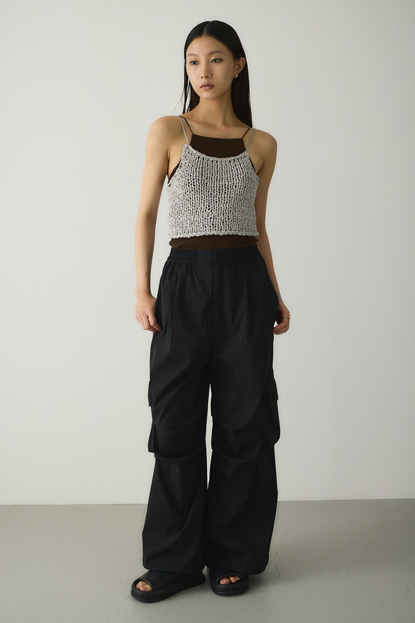 ACTIVE撥水2WAYタックパンツ 詳細画像 BLK 3