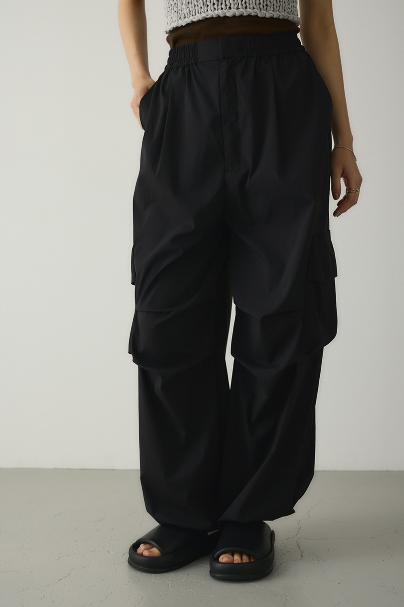 ACTIVE撥水2WAYタックパンツ 詳細画像 BLK 4