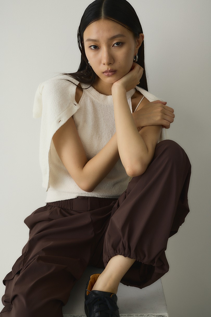 ACTIVE撥水2WAYタックパンツ