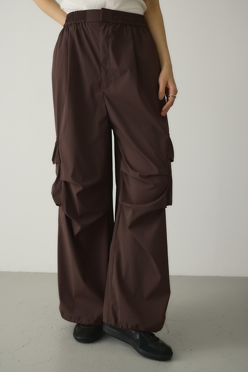 ACTIVE撥水2WAYタックパンツ 詳細画像 BRN 5