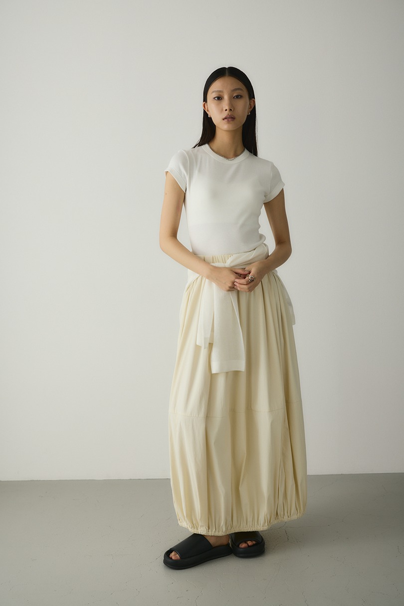 ACTIVE撥水フォルムバルーンスカート