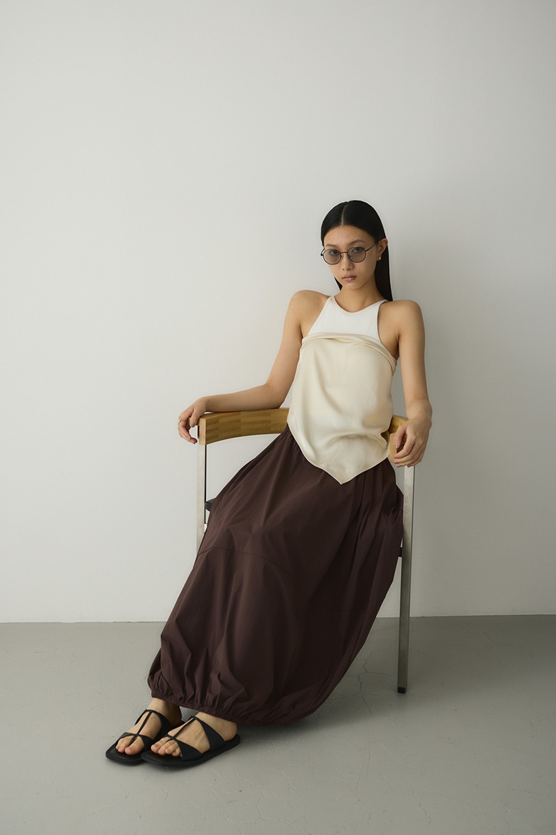 ACTIVE撥水フォルムバルーンスカート