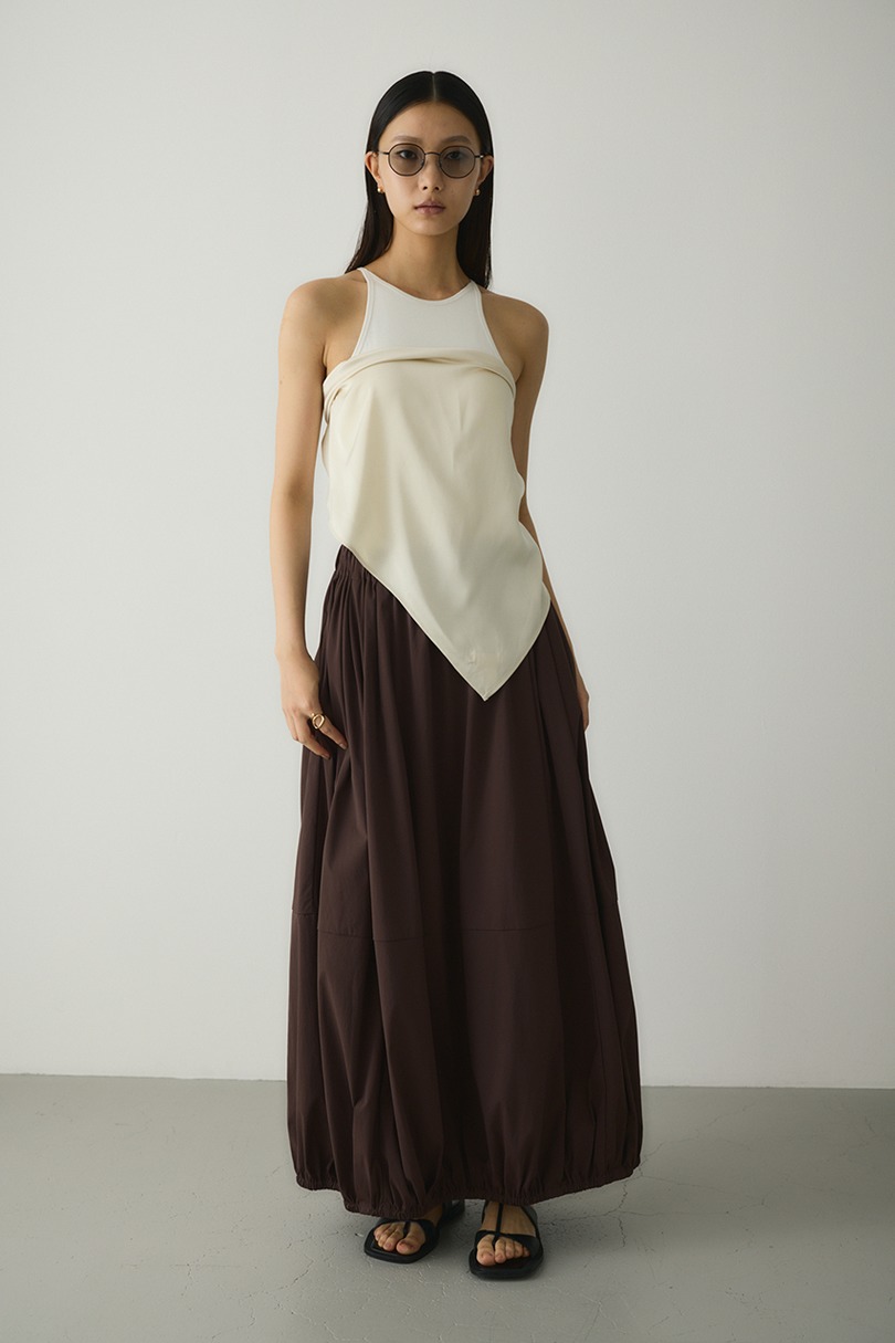 ACTIVE撥水フォルムバルーンスカート 詳細画像 BRN 2