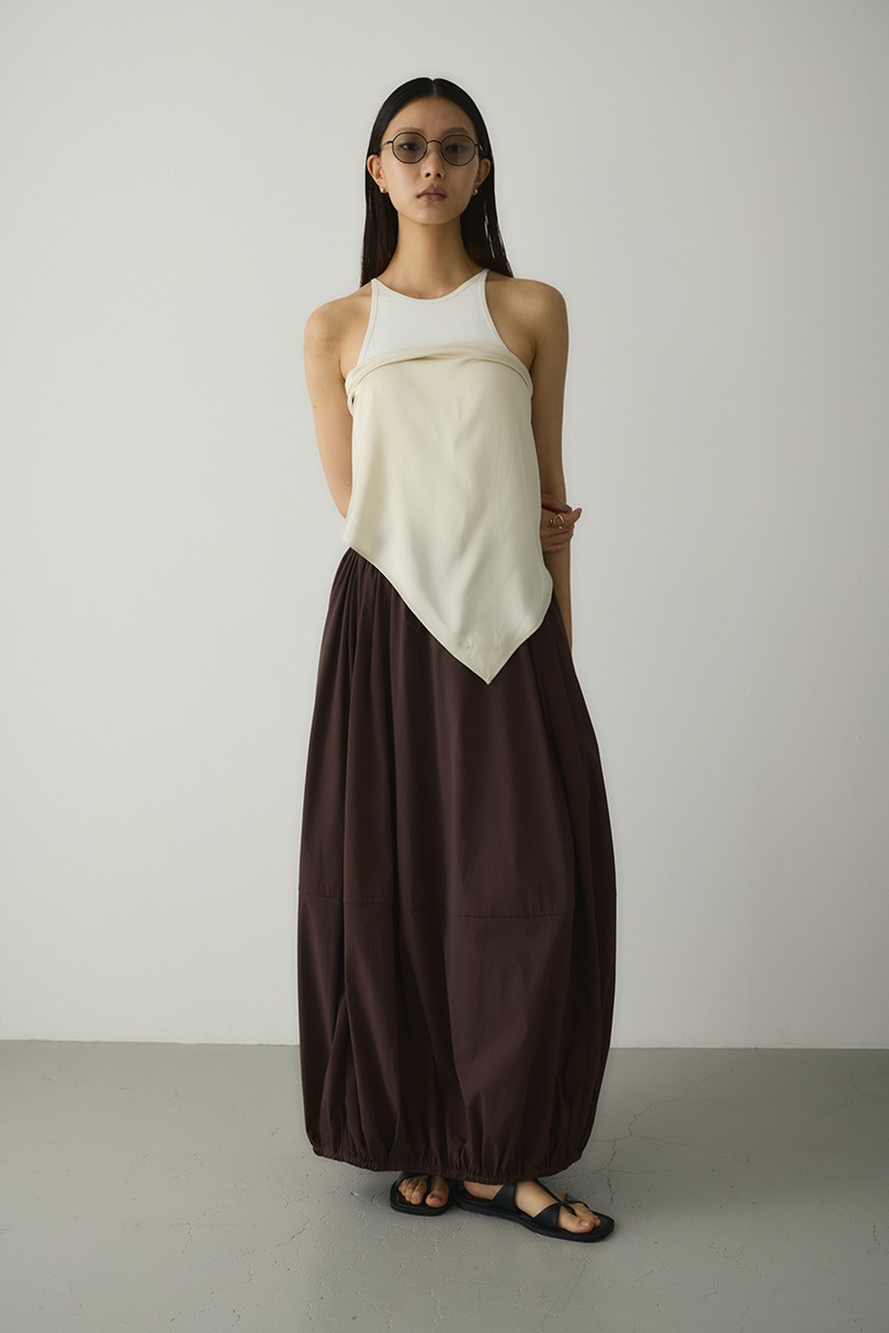 ACTIVE撥水フォルムバルーンスカート 詳細画像 BRN 3