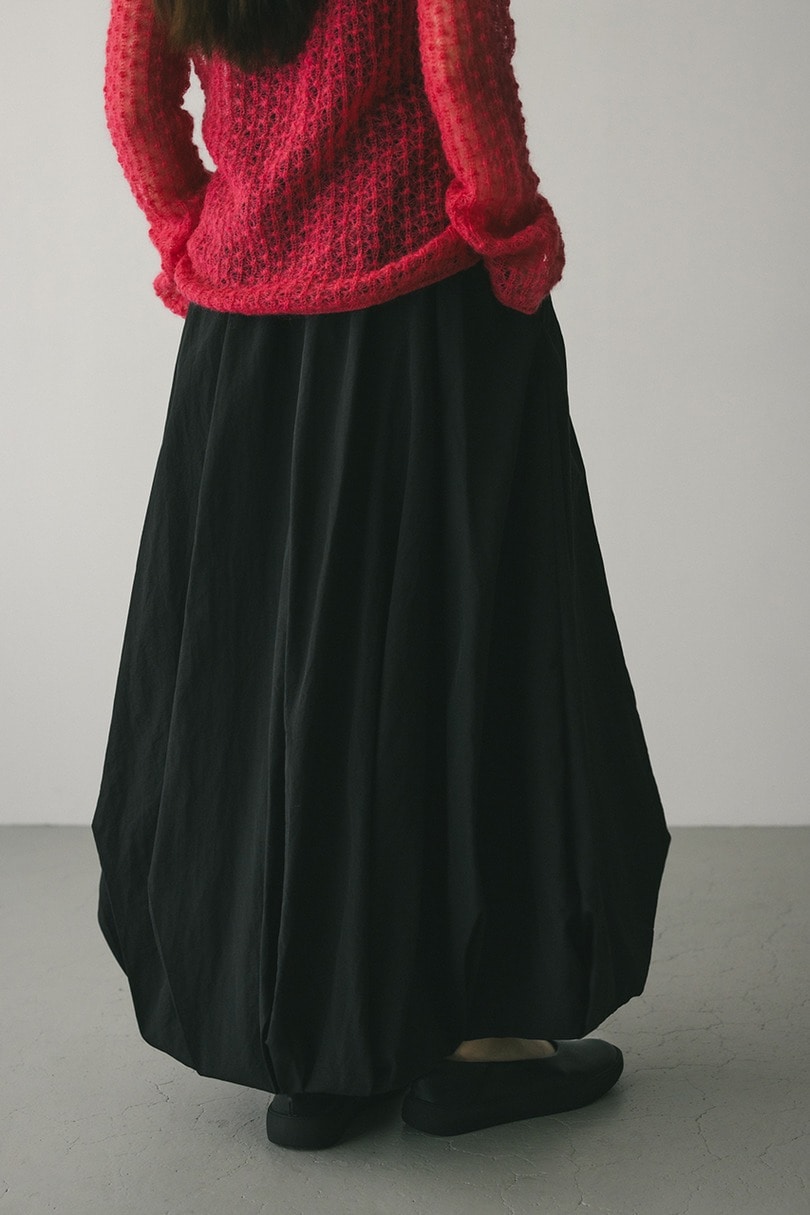 タックバルーンギャザースカート 詳細画像 BLK 5