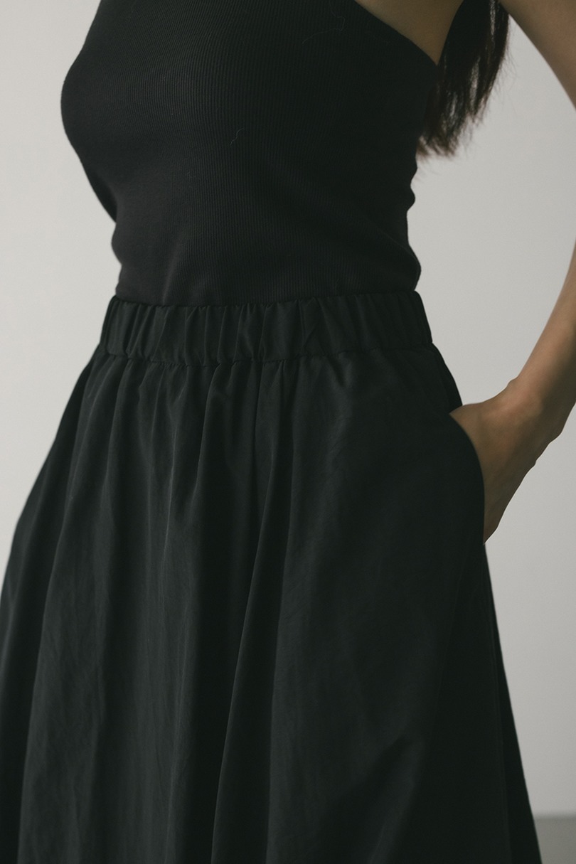 タックバルーンギャザースカート 詳細画像 BLK 8