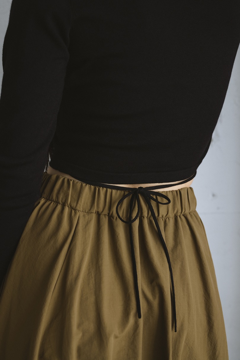 タックバルーンギャザースカート 詳細画像 KHA 5