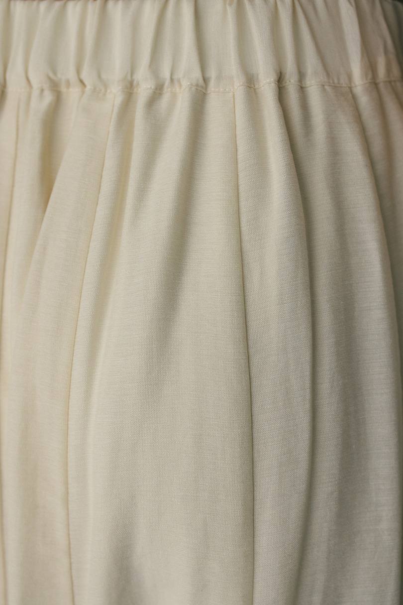 ピンタックパネルフレアスカート 詳細画像 IVOY 11