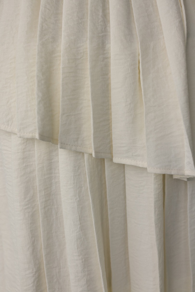 プリーツティアードスカート 詳細画像 IVOY 12