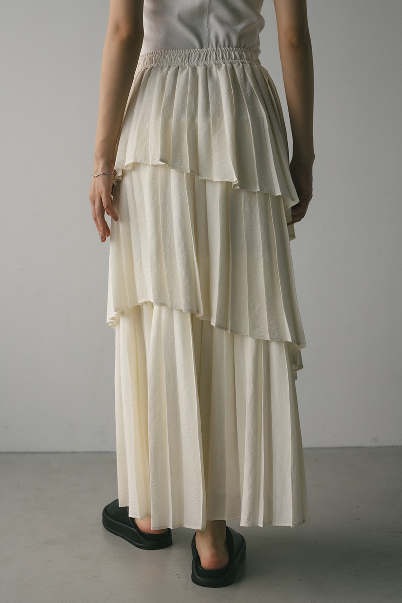 プリーツティアードスカート 詳細画像 IVOY 7