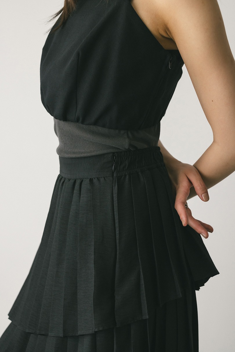 プリーツティアードスカート 詳細画像 BLK 11