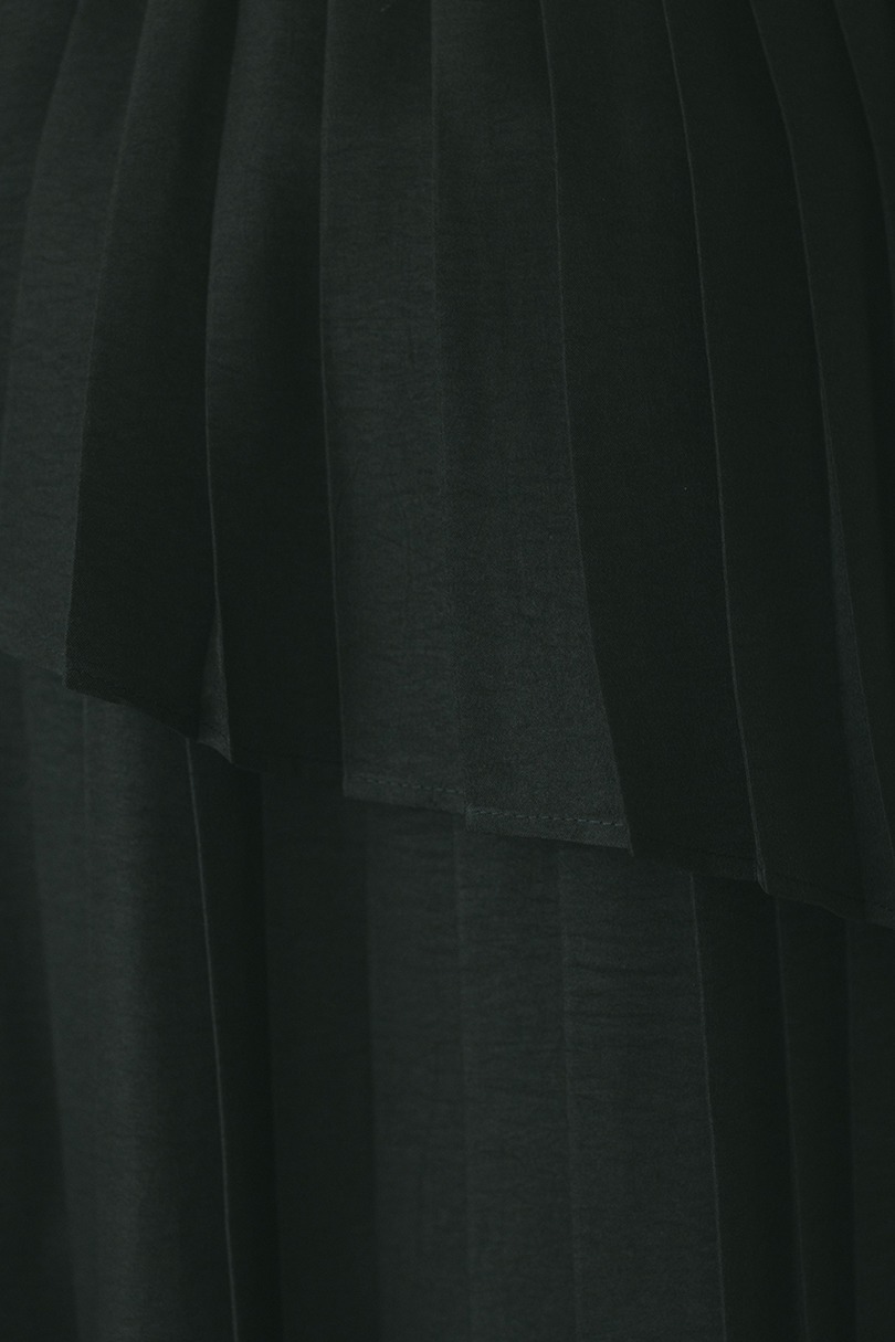 プリーツティアードスカート 詳細画像 BLK 14